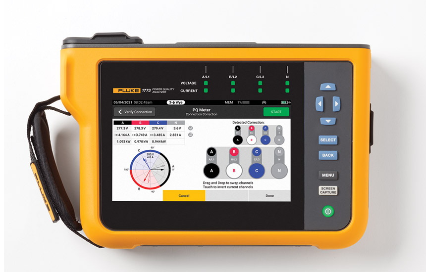 Fluke 1773 三相电能质量分析仪