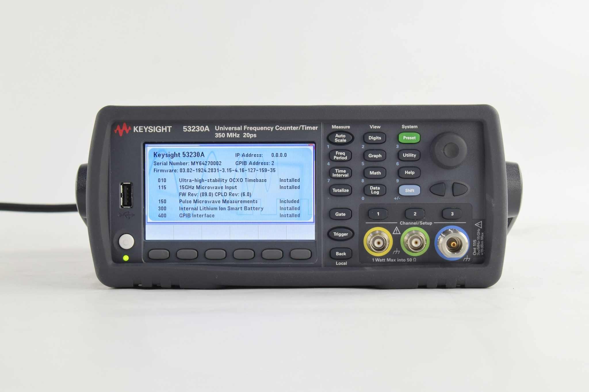 Keysight 53230A 通用频率计数器/计时器