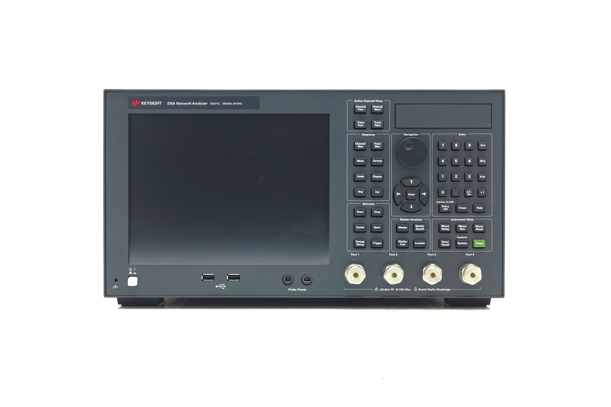 Keysight E5071C 矢量网络分析仪