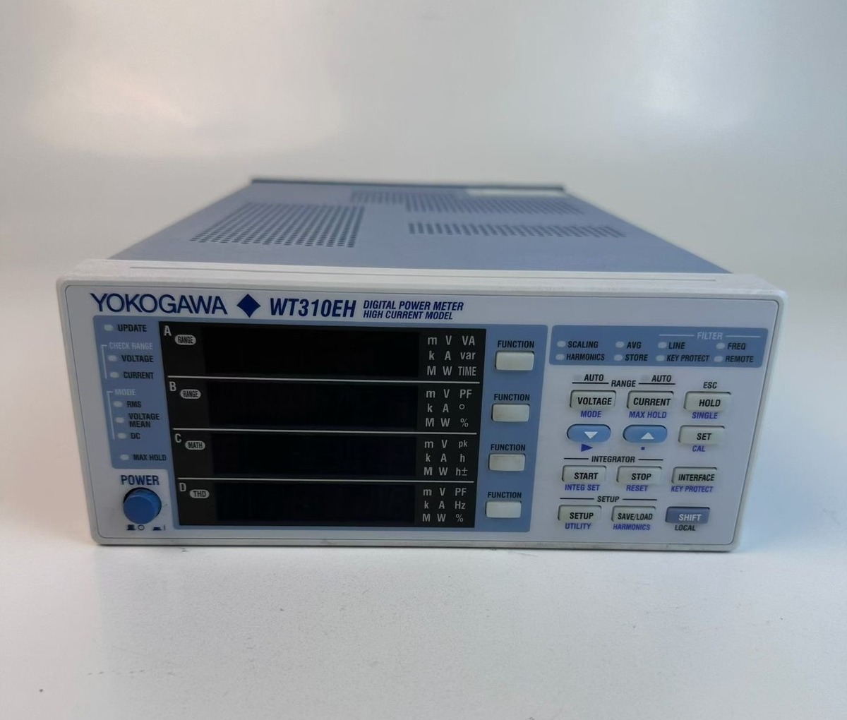 Yokogawa WT310EH 数字功率计（单相大电流型）